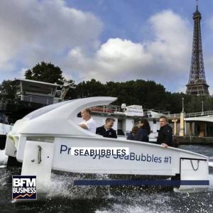Les navettes volantes Seabubbles navigueront-elles sur la Seine à Paris au printemps?