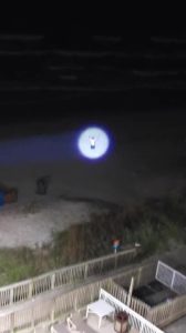 Person Mistakes Flashlight for Police Helicopter Spotlight