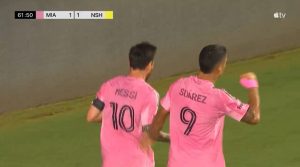 Messi y un nuevo doblete