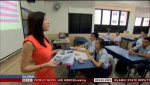 BBC。世界教育水準ランキング(OECD) シンガポール・香港・韓国がトップ３