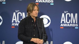 Keith Urban Press Room Speech ACMS 2018