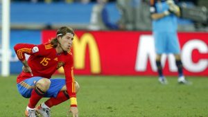 Sergio Ramos se tatúa el recuerdo eterno del Mundial de Sudáfrica