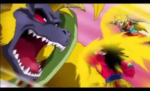 Dragonball Heroes Galaxy Mission 5 Part 2 (Ss4 Goku And Baby)