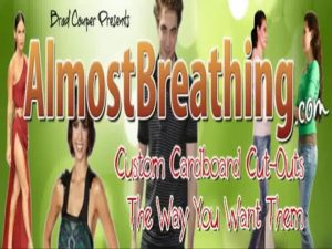 Almost Breathing - How to Make Custom Cardboard Cutouts