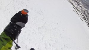 Back Country skiing in Yakaisawa of Mt.tairappyou