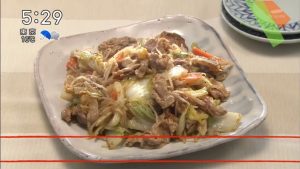 肉野菜炒め
