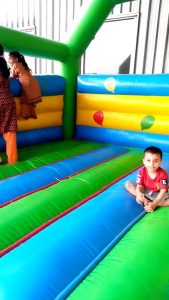 jumping baby