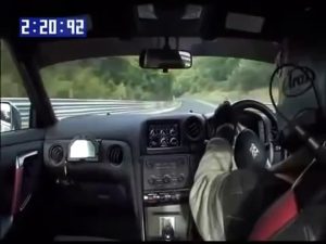Nissan GTR onboardcam nurburgring