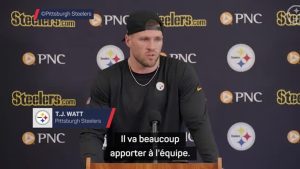 Steelers - Watt et ses partenaires enthousiasmés par l'arrivée du "leader" Rodgers