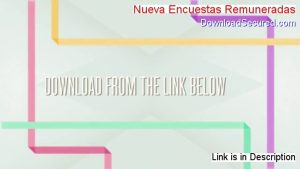 Nueva Encuestas Remuneradas PDF Download - Get It Now