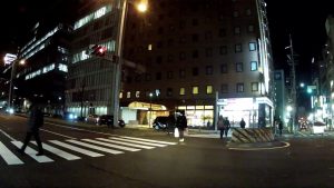 Driving Nagoya Japan at Night