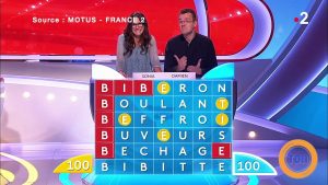 Il remporte une manche dans Motus avec un mot pas comme les autres
