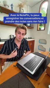 C’est une dinguerie ce gadget IA, il va prendre des notes à ta place 😱🚀