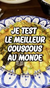 JE TEST LE MEILLEUR COUSCOUS AU MONDE