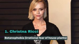 The 10 weirdest phobias of some celebrities
