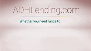adhlending personal loans