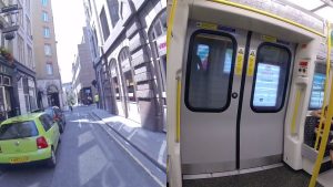 Londres : Il fait une course contre le métro