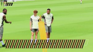 Mbappé de retour à l'entraînement après sa gastro-entérite