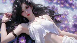 The sea of flowers
