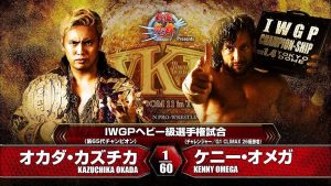Kazuchika Okada vs Kenny Omega - IWGP HEAVYWEIGHT TITLE MATCH [Part 1] : WRESTLE KINGDOM 11 in TOKYO DOME (1/4/2017)
