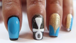 Katy Perry - Dark Horse Nails