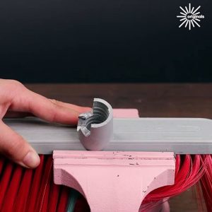 Genius magnetic broom magic 🧹