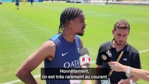 PSG - Barcola : "Ça aurait pu être une belle finale"