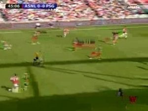 Arsenal - PSG 1-0 Flamini