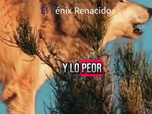 El Fénix Renacido: Al malagradecido nunca se le debe dar otra oportunidad