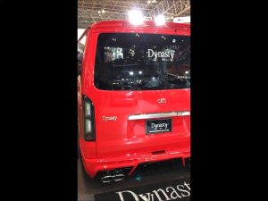 【COPLUS】HIACE　コプラステールランプ　ブラックホール　デザイン @ 2017 東京オートサロン