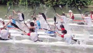 Regata K4 en Valladolid