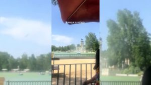 Un tornado en pleno Retiro: el extraño fenómeno que no suele darse en Madrid