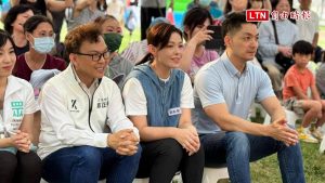 蔣萬安到竹市為鄭正鈐、高虹安站台 籲罷免投不同意