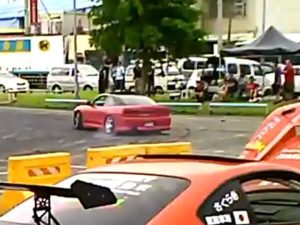 Parking Lot Drifting in Taiwan