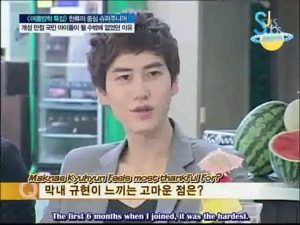 [Eng sub] Super Junior talk about Leeteuk & Kyuhyun