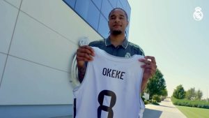 Chuma Okeke expresó sus sensaciones como nuevo jugador blanco en Real Madrid TV